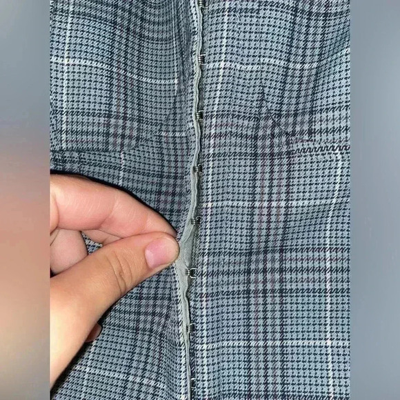 Full Tilt Women’s Medium Plaid Corset Top - Picture 2 of 5